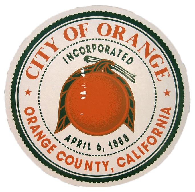 City Of Orange County CA Seal