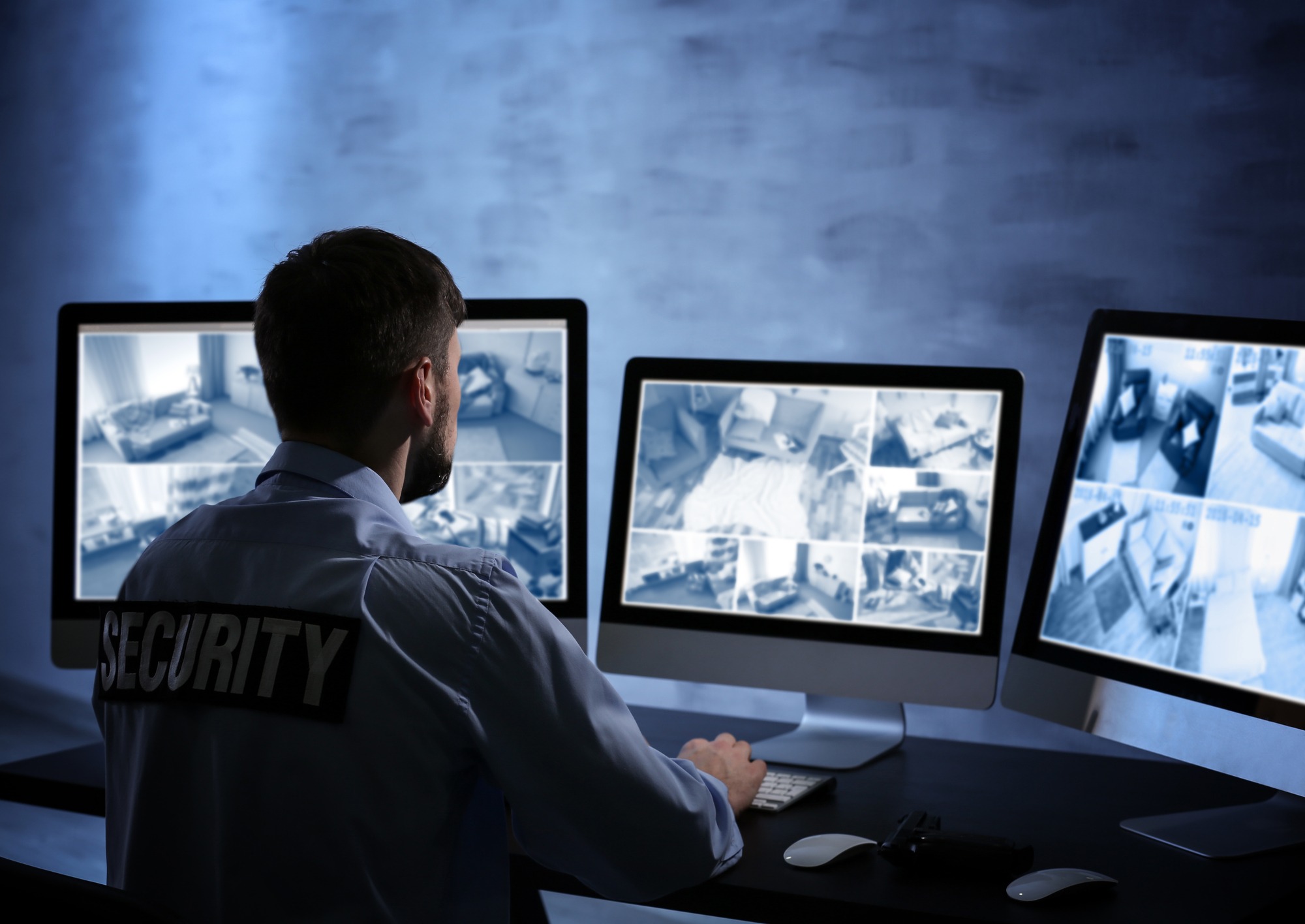 Security Monitoring CCTV Live Footage